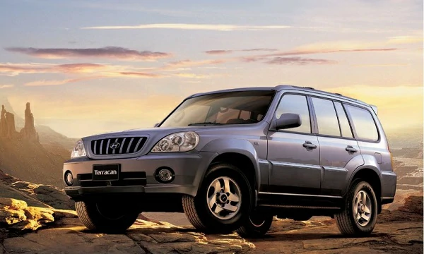 Bi tê Hyundai Terracan 2003