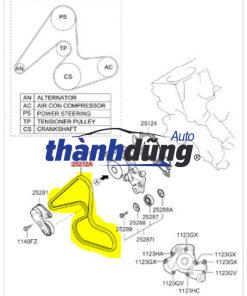 BẠC ĐẠN TỔNG XE FORD FOCUS 2010 | 5M5Q6A228A - Ảnh 4