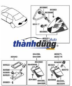 ĐÈN HẬU MAZDA 2 2018 | DB7A51160B - Ảnh 3