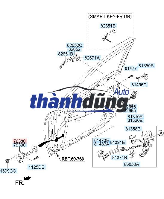 HẠN CHẾ CÁNH CỬA XE VINFAST LUX A 2020 | SCV00077 - Ảnh 4