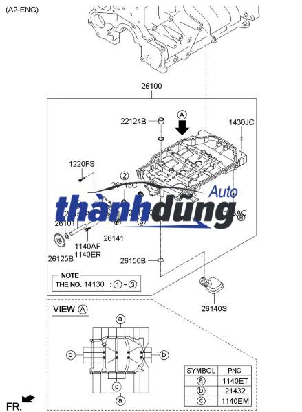 LỌC DẦU HỘP SỐ XE CHEVROLET CRUZE 2017 | 24230708 - Ảnh 3