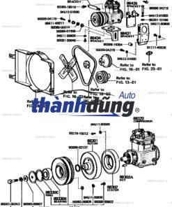 LỐC ĐIỀU HÒA FORD RANGER 2006 - Ảnh 3
