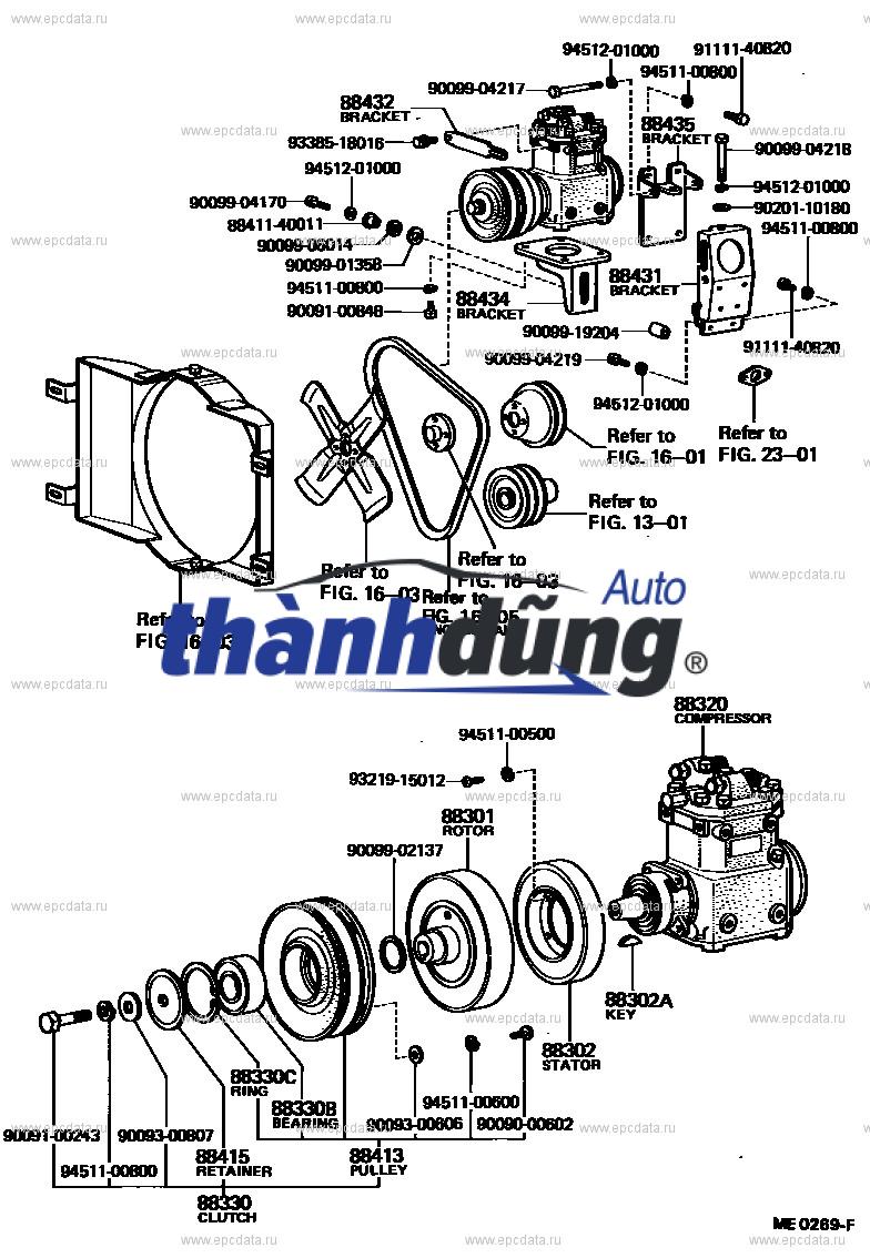 LỐC ĐIỀU HÒA FORD RANGER 2006 - Ảnh 3