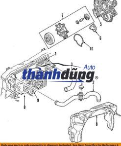 NẮP KÉT NƯỚC TOYOTA FORTUNER - Ảnh 3