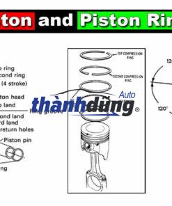PISTON XE HYUNDAI PORTER 2 - Ảnh 4