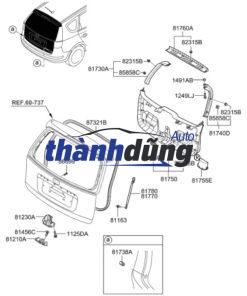 TY CHỐNG CỐP HẬU XE LEXUS RX350 2011 | 689500E030 - Ảnh 4