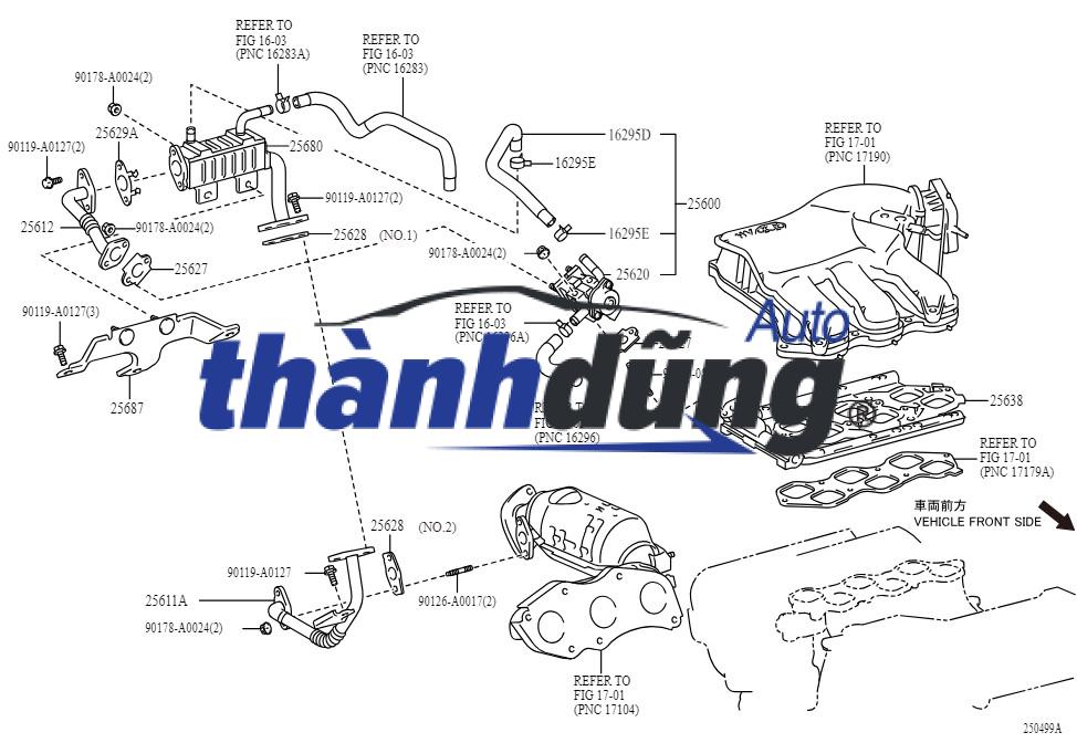 VAN TUẦN HOÀN KHÍ XẢ MAZDA BT50 2013 | WE0120300A - Ảnh 3