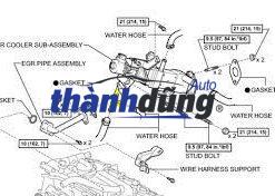 VAN TUẦN HOÀN KHÍ XẢ MAZDA BT50 2013 | WE0120300A - Ảnh 4
