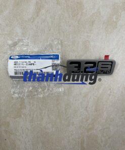 TEM CHỮ 3.2 DÁN TRÊN MANG CÁ FORD RANGER