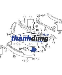 ỐP ĐÈN GẦM HYUNDAI I10 GRAND 2014 | 86523B4000 - Ảnh 3