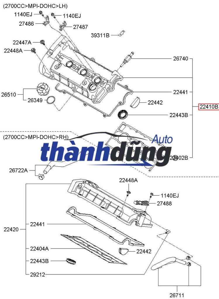 NẮP ĐẬY DÀN CÒ HYUNDAI TUCSON 2015 - Ảnh 2