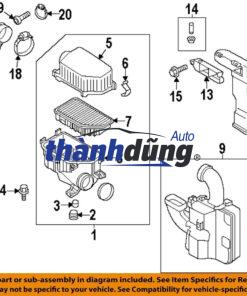 LỌC GIÓ ĐỘNG CƠ HYUNDAI STAREX H1 2007 | 281304A001 - Ảnh 3