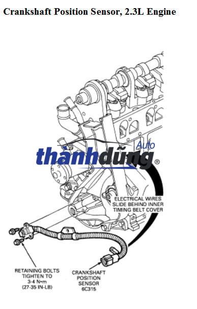 CẢM BIẾN TRỤC CƠ KIA CARNIVAL 2004 - Ảnh 3