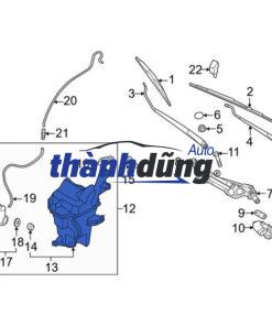 BÌNH NƯỚC RỬA KÍNH FORD RANGER 2013 - Ảnh 4