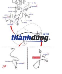 CẢM BIẾN ABS SAU MAZDA 2 | DA9L4371YA - Ảnh 4