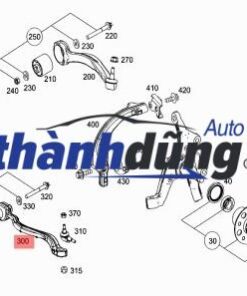 CÀNG A CONG TRƯỚC MERCEDES E550 | A2043303211 - Ảnh 4