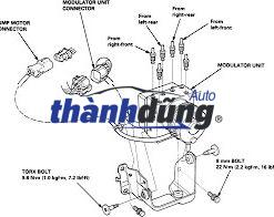 CỤM ĐIỀU KHIỂN PHANH ABS CHEVROLET CAPTIVA 2011 - Ảnh 4