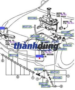 NẮP VÒI RỬA ĐÈN PHA KIA SORENTO | 986802P000 - Ảnh 3
