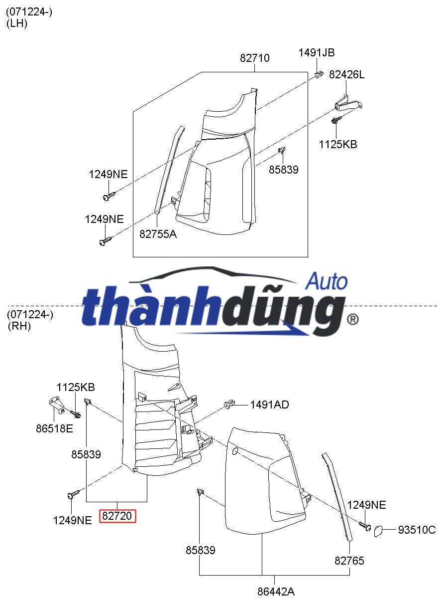 ỐP HƯỚNG GIÓ GÒ MÁ HYUNDAI HD210 - Ảnh 3