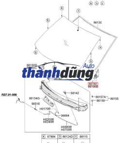 ỐP CHÂN GƯƠNG PHỤ CHEVROLET ORLANDO 2014 | 95228548 - Ảnh 3