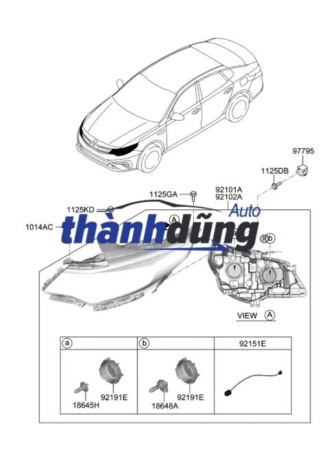 NẸP CÀI ĐÈN PHA HONDA CRV 2017 - Ảnh 3