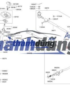 BA DỌC XE HINO 500 FL | 45440E0061 - Ảnh 3