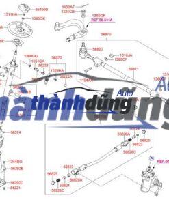 BA DỌC XE HINO 500 FL | 45440E0061 - Ảnh 4