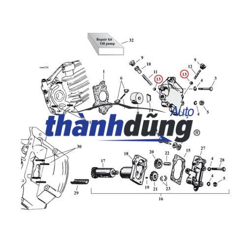 CÔNG TẮC ÁP SUẤT DẦU TRỢ LỰC FORD MONDEO 2.5L 2005 | 94BP3N824AA - Ảnh 4