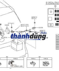 CẦU CHÌ ẮC QUY XE PEUGEOT 2008 - Ảnh 3