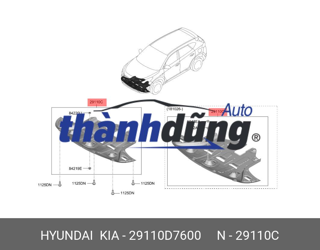 CHẮN BÙN GẦM XE CHEVROLET TRAILBLAZER 2021 | 52111824 - Ảnh 3