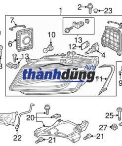 ĐÈN PHA XE BAIC X7 2023 | A010E01329R111 - Ảnh 4