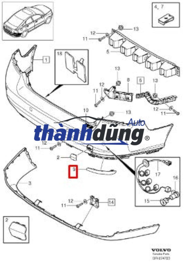 ĐÈN PHẢN QUANG XE TOYOTA INNOVA 2011 | 8191048012 - Ảnh 4