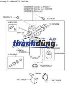 LỌC XĂNG MERCEDES CLS500 | A2114703994 - Ảnh 3