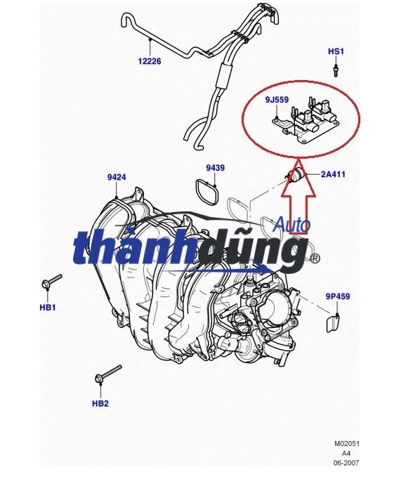 VAN CHÂN KHÔNG FORD FOCUS 1.8 2010 - Ảnh 4