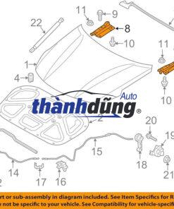BẢN LỀ CAPO XE CHEVROLET SPARK 2022 | 42333404 - Ảnh 4