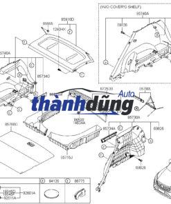 GIÁ ĐỂ HÀNG CỐP HẬU HYUNDAI I10 2019 - Ảnh 3