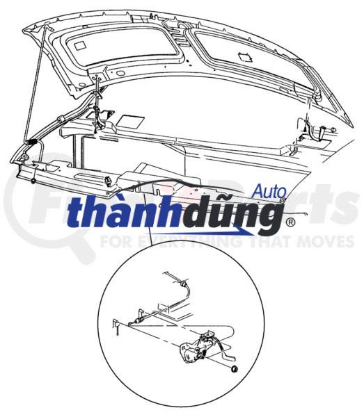 KHÓA NẮP CAPO XE KIA SOLUTO 2021 - Ảnh 4
