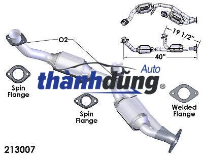 RUỘT BẦU LỌC CATALYTIC HYUNDAI COUNTY - Ảnh 4