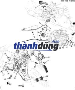 CẢM BIẾN CHÂN GA KIA MORNING 2012 | 327001Y200 - Ảnh 3