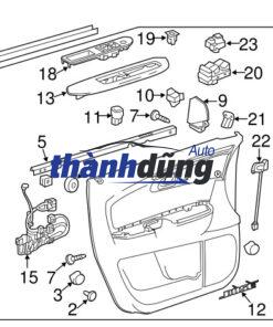 CÔNG TẮC CHỈNH GƯƠNG SAMSUNG QM5 2010 - Ảnh 3