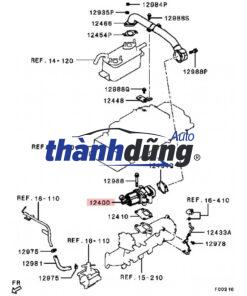KÉT LÀM MÁT KHÍ THẢI ERG KIA K250 | 284164A800 - Ảnh 4