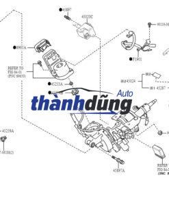 KHỚP NỐI TRỤC LÁI NISSAN NAVARA NP300 2016 | 480805KE2A - Ảnh 3