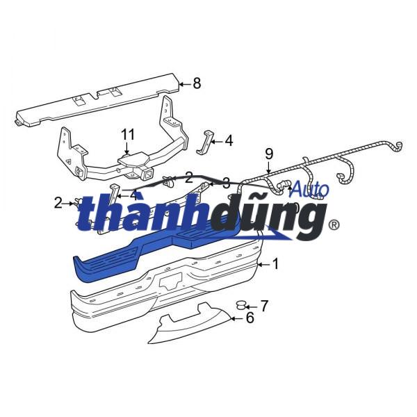 ĐÈN CẢN SAU KIA MORNING 2017 | 92461-1Y800 - Ảnh 3