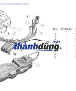 NẮP BÌNH XĂNG TRONG TOYOTA VELOZ 2022 - Ảnh 3