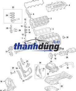 XUPAP XẢ XE DAEWOO GENTRA 1.5 2008 | 96335948 - Ảnh 4