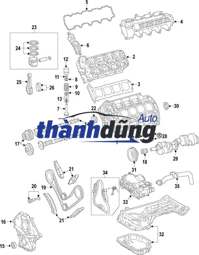 XUPAP XẢ XE DAEWOO GENTRA 1.5 2008 | 96335948 - Ảnh 4