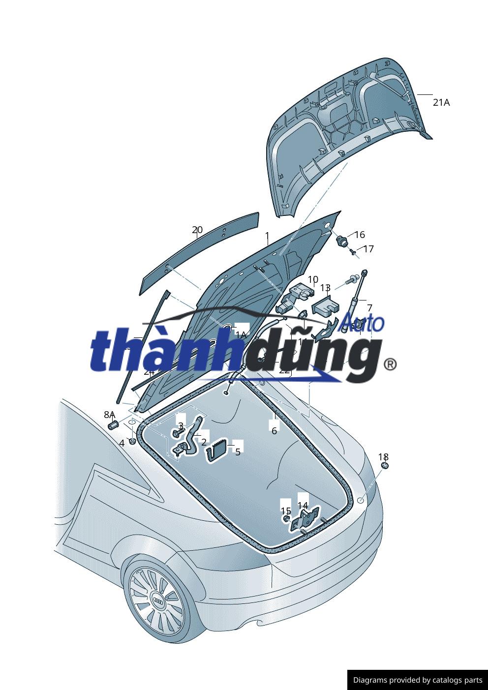 CHỐNG NÓNG NẮP CAPO MAZDA 2 2020 | DA6T56681 - Ảnh 3