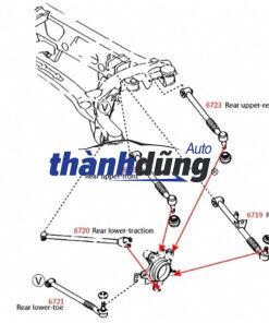 THĂNG GIẰNG NGANG CẦU SAU XE HYUNDAI TUCSON 2010 | 551002S100 - Ảnh 4