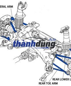 THĂNG GIẰNG NGANG CẦU SAU XE HYUNDAI TUCSON 2010 | 551002S100 - Ảnh 3