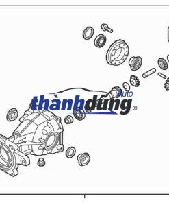 ĐÙM CẦU SAU DONGBEN X30 V5 | 1067216 - Ảnh 3